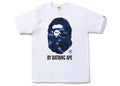 BAPE Color Camo By Bathing Ape Tee (FW22) White Navy