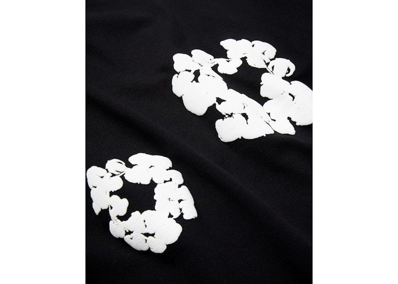 Denim Tears The Cotton Wreath Shorts Black