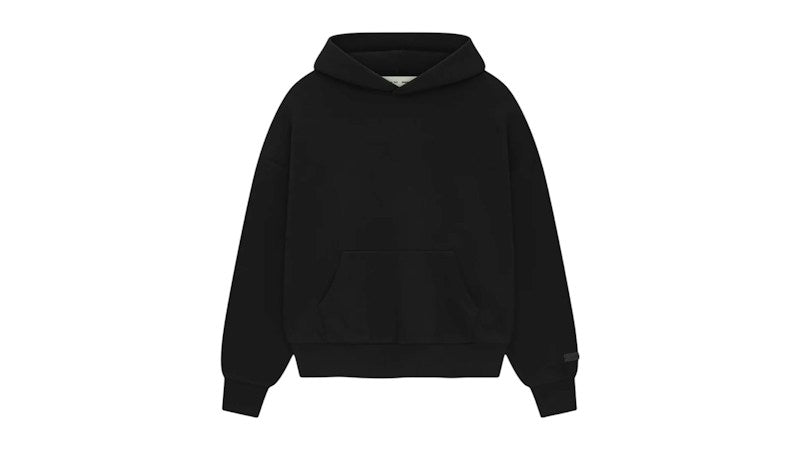 Fear of God Essentials Classic Fit Fleece Hoodie Black