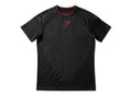 Gymshark Onyx V1 T-Shirt Black/Onyx Grey/Carmine Red