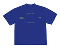 Kanye West Jesus Is King Vinyl I T-shirt Blue