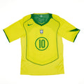 Nike Total 90 Brazil Ronaldinho 2004 Reissue Jersey Opti Yellow/Apple Green