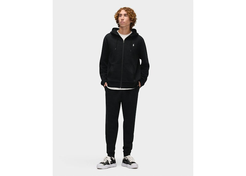 Polo Ralph Lauren Double-Knit Full-Zip Hoodie Polo Black