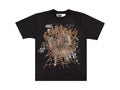 Sp5der x Travis Scott Cactus Jack Airbrush T-shirt Black