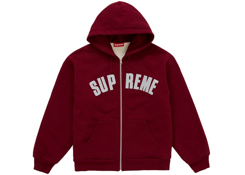 Supreme Arc Thermal Lined Zip Up Hooded Sweatshirt (FW26)