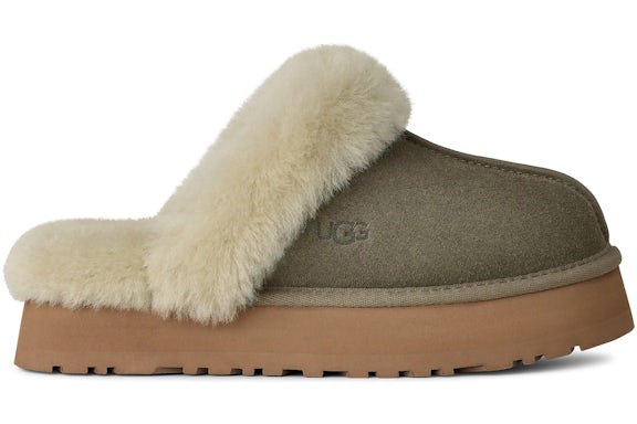 UGG Disquette Slipper Moss Green Muted Brass (Women's)