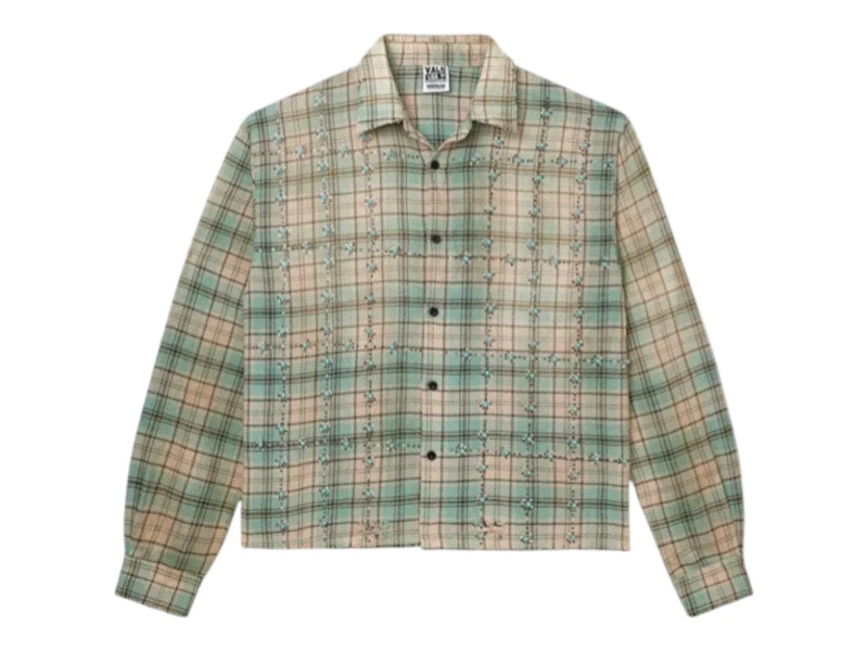 Vale Forever Little Gems L/S Flannel Green