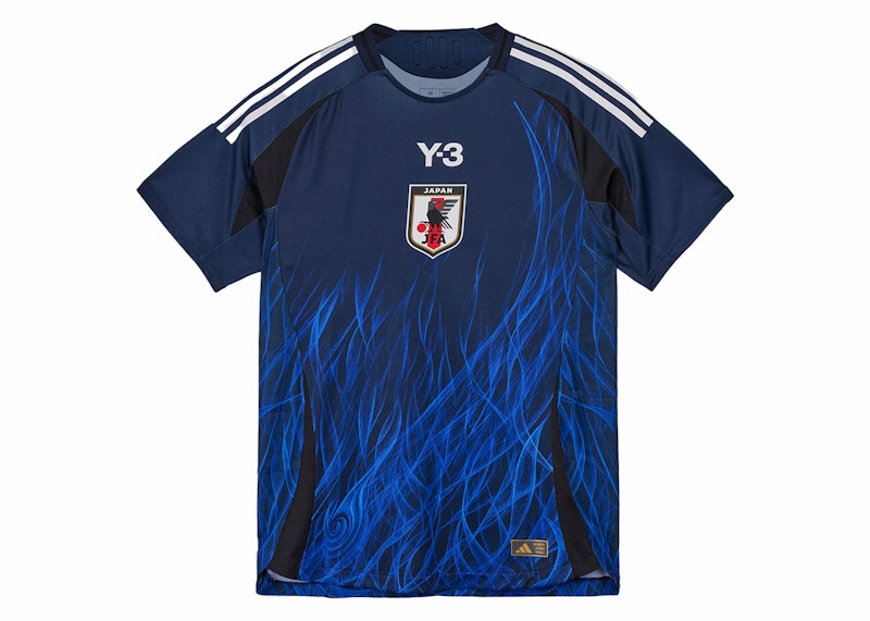 adidas Y-3 Japan Home Authentic Jersey Blue