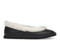 UGG Zora Leather Ballet Flat Black (Women's)